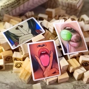 Lolly Pop & Hand Gestures Sticker Set